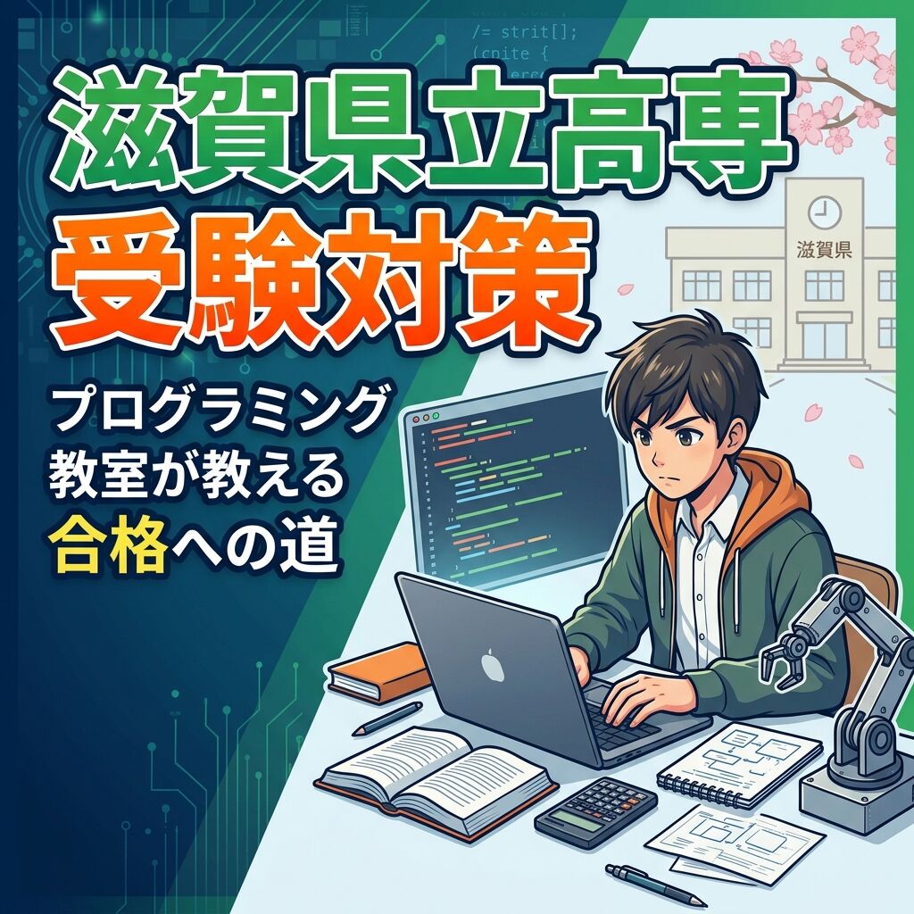 滋賀県立高専を目指す生徒、プログラミング教室でできる受験準備とは？